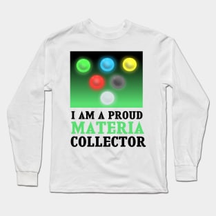 Proud Materia Collector Awesome Final Fantasy 7 Long Sleeve T-Shirt